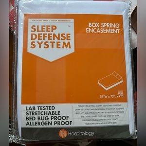Full Size Brand New Box Spring Encasement Cover